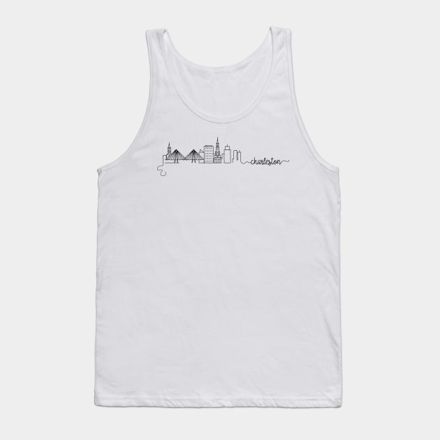 Charleston City Signature Tank Top by kursatunsal